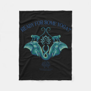 The White Lotus Hbo Original Series Yoga Fleece Blanket