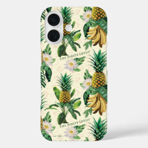 The White Lotus Pineapple Paradise Pattern iPhone 16 Case