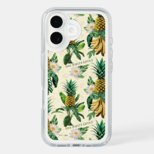 The White Lotus Pineapple Paradise Pattern iPhone 16 Case