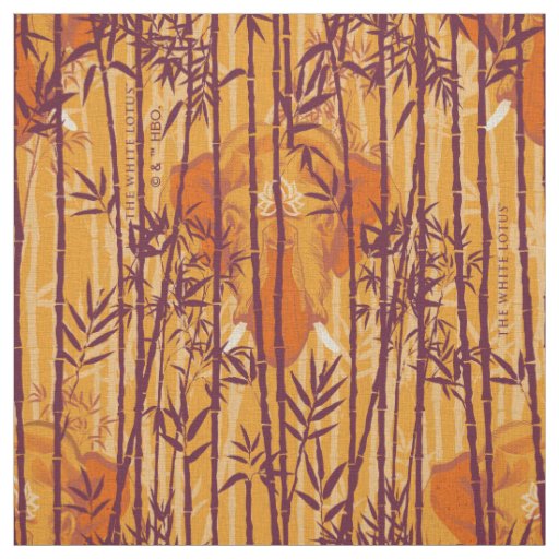 The White Lotus Sunset Safari Pattern Fabric