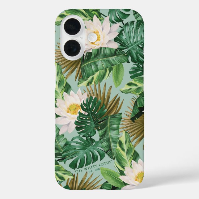 The White Lotus Tropical Canopy Pattern Case-Mate iPhone Case (Back)