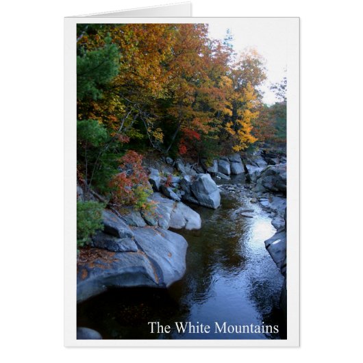 The White Mountains Cards (Front)