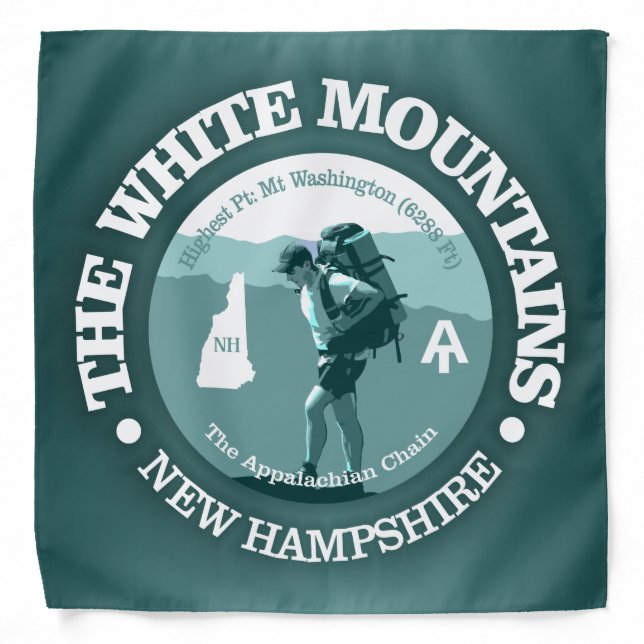 The White Mountains (T) Bandana (Front)