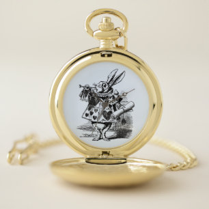 The White Rabbit - Alice in Wonderland Pocket Watch