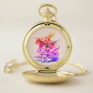 The White Rabbit - Alice in Wonderland Pocket Watch