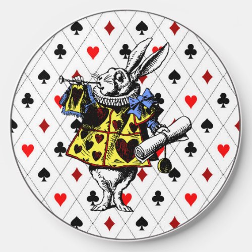 The White Rabbit Alice In Wonderland Wireless Charger