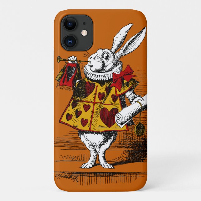 The White Rabbit Barely Case-Mate iPhone Case (Back)