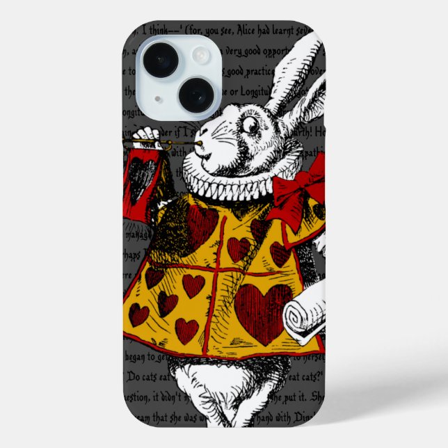 The White Rabbit Barely Case-Mate iPhone Case (Back)