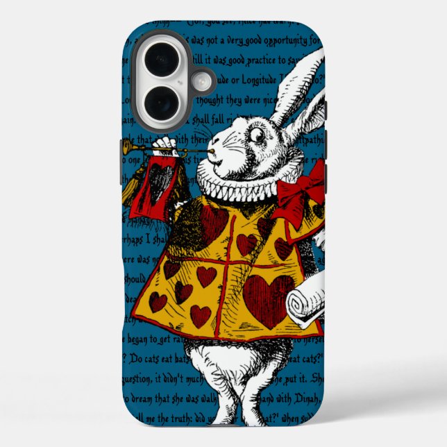 The White Rabbit Barely Case-Mate iPhone Case (Back)
