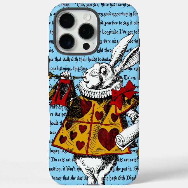 The White Rabbit Barely Case-Mate iPhone Case (Back)