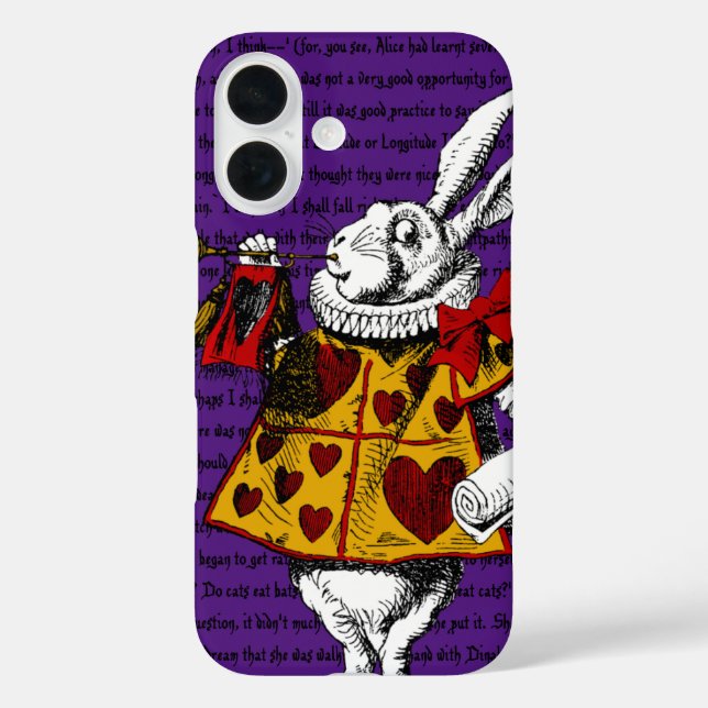The White Rabbit Barely Case-Mate iPhone Case (Back)