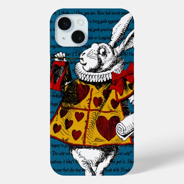 The White Rabbit Barely Case-Mate iPhone Case (Back)
