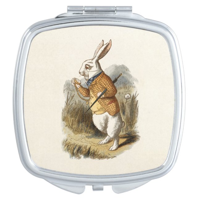 The White Rabbit Compact Mirror (Front)