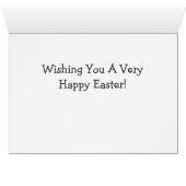 The White Rabbit Easter Cards (Inside Horizontal (Bottom))