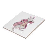 Alice in Wonderland Tile, The Dodo Ceramic Tile, Zazzle