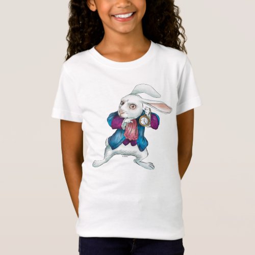 The White Rabbit  Looking for Wonderland 2 T_Shirt