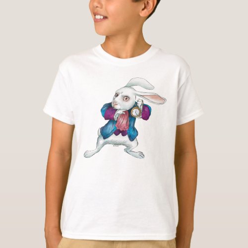 The White Rabbit  Looking for Wonderland 2 T_Shirt