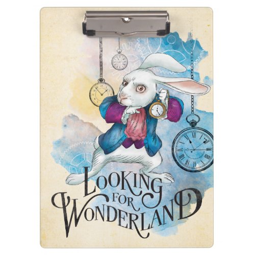 The White Rabbit  Looking for Wonderland 3 Clipboard