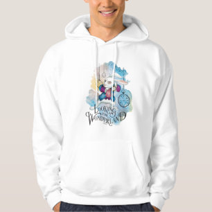The White Rabbit   Looking for Wonderland Hoodie
