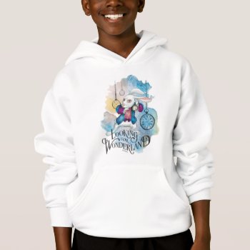 The White Rabbit | Looking For Wonderland Hoodie by AliceLookingGlass at Zazzle