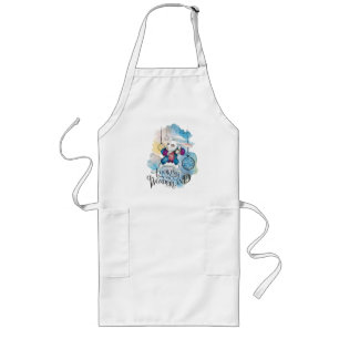The White Rabbit Looking for Wonderland Long Apron