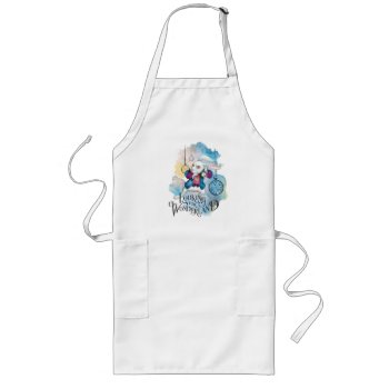The White Rabbit | Looking For Wonderland Long Apron by AliceLookingGlass at Zazzle