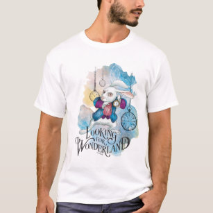 The White Rabbit   Looking for Wonderland T-Shirt