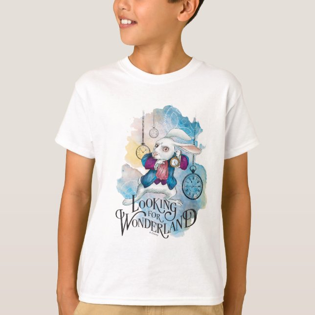 The White Rabbit | Looking for Wonderland T-Shirt (Front)