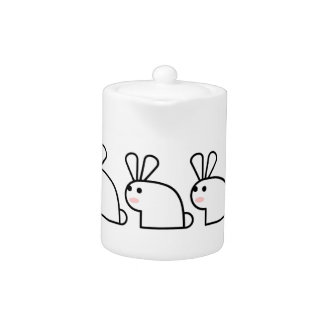 The White Rabbit (Multi) Teapot