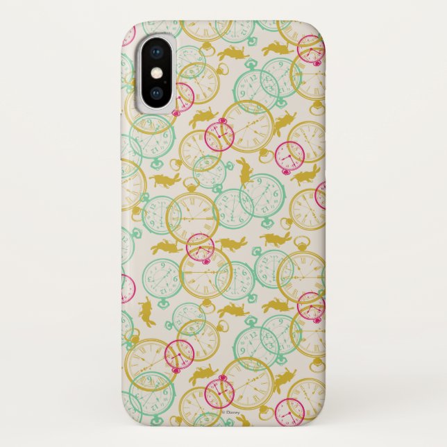 The White Rabbit Pattern Case-Mate iPhone Case (Back)
