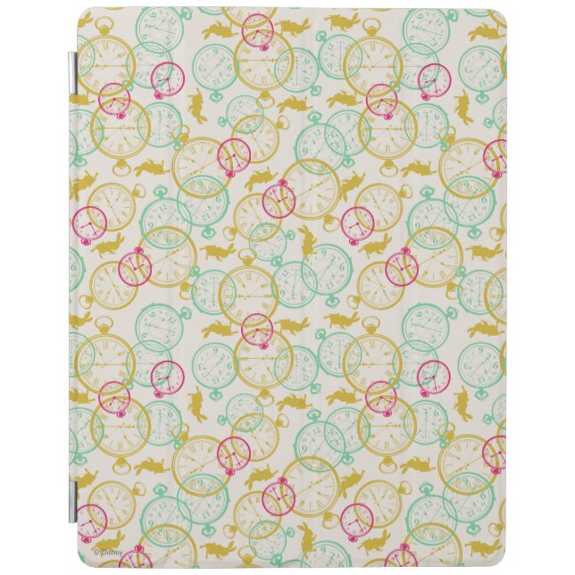 The White Rabbit Pattern iPad Smart Cover (Front)