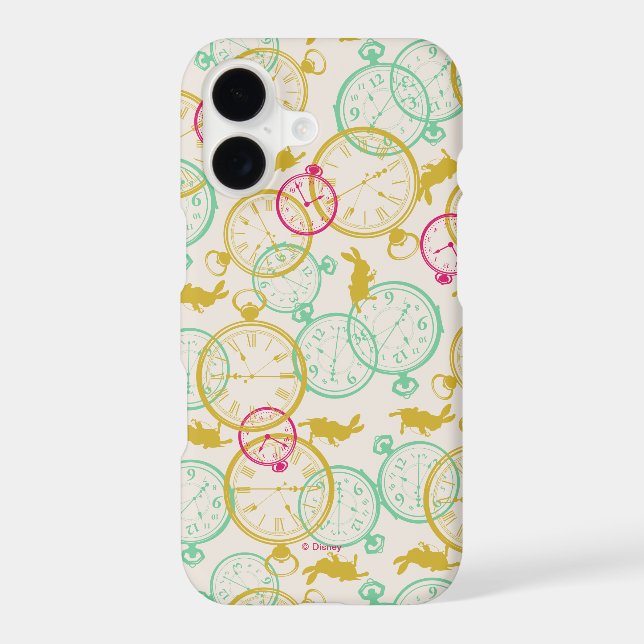 The White Rabbit Pattern Iphone Case (Back)