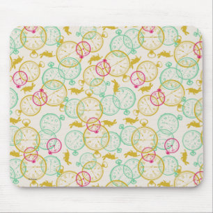 The White Rabbit Pattern Mouse Pad