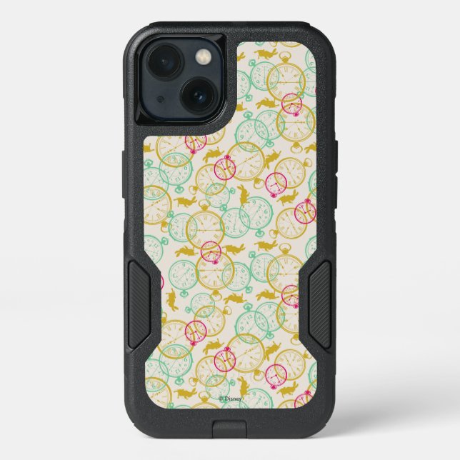 The White Rabbit Pattern Otterbox iPhone Case (Back)