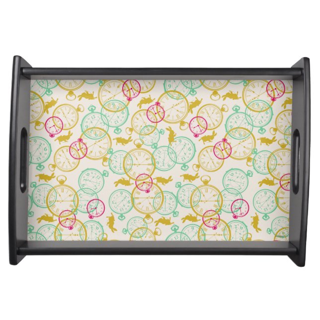 The White Rabbit Pattern Serving Tray (Front)