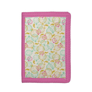 The White Rabbit Pattern Tri-fold Wallet