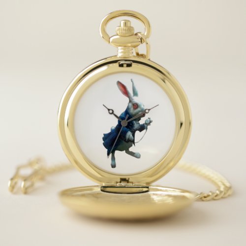 The White Rabbit Pocket Watch
