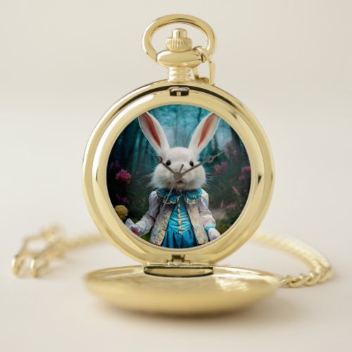 The White Rabbit Pocket Watch