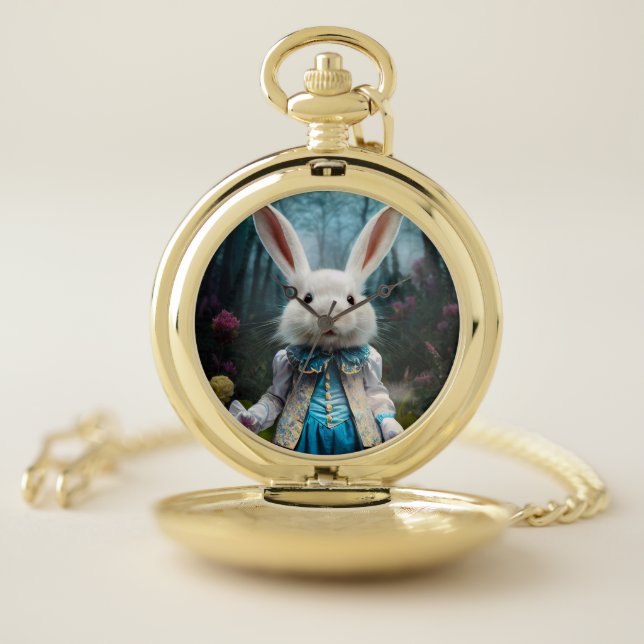 The White Rabbit Pocket Watch (Inside)