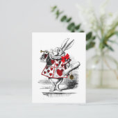 The White Rabbit Postcard | Zazzle