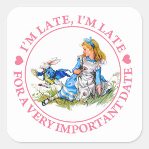 50 Pcs Alice in Wonderland Disney Movies Stickers for Kid Decal