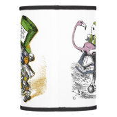 The White Rabbit, The Mad Hatter and Alice Lamp Shade (Back)