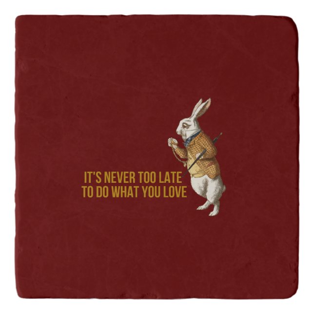 The White Rabbit Trivet (Front)