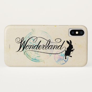 The White Rabbit | Wonderland 2 Iphone X Case by AliceLookingGlass at Zazzle