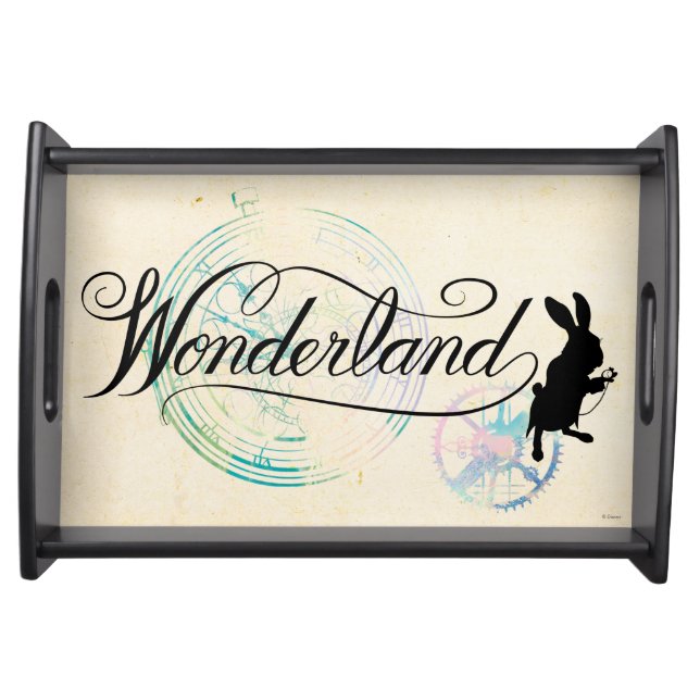 The White Rabbit | Wonderland Serving Tray (Front)