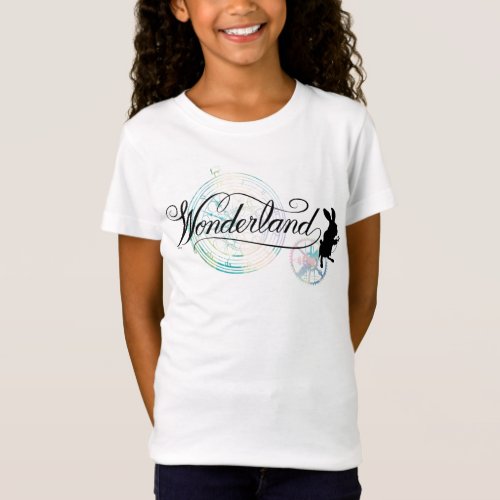 The White Rabbit  Wonderland T_Shirt