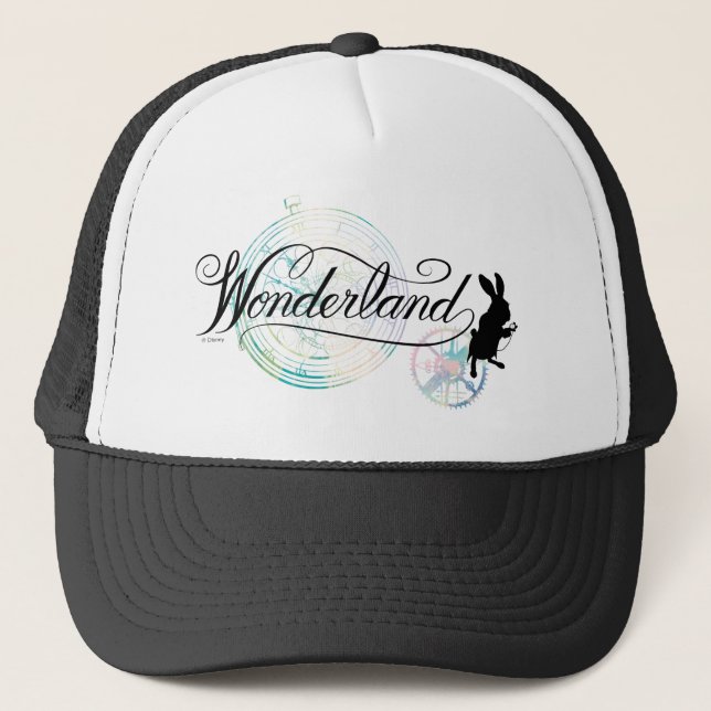The White Rabbit | Wonderland Trucker Hat (Front)