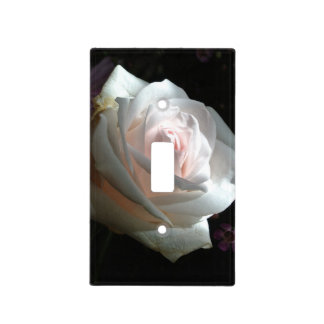 The White Rose - Light Switch Cover