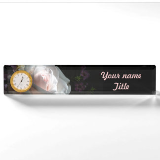 The White Rose - Name Plate