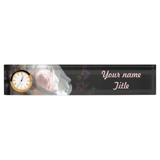 The White Rose - Name Plate (Front)